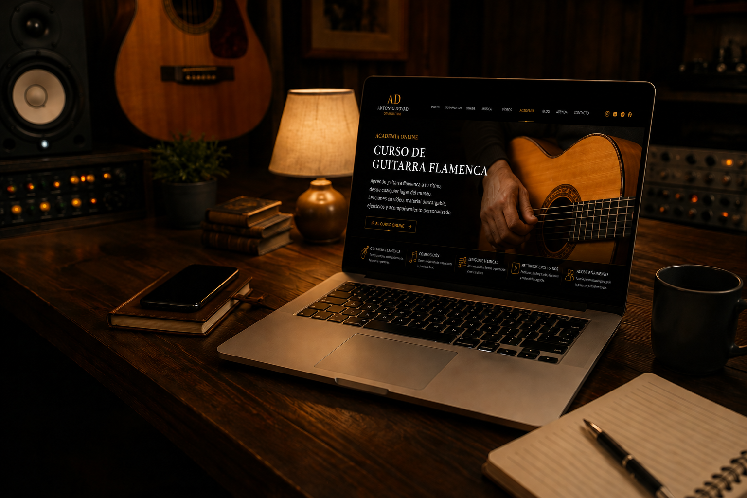 Curso online de guitarra flamenca